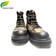 Camo Synthetic Leather wading shoes with Felt Sole